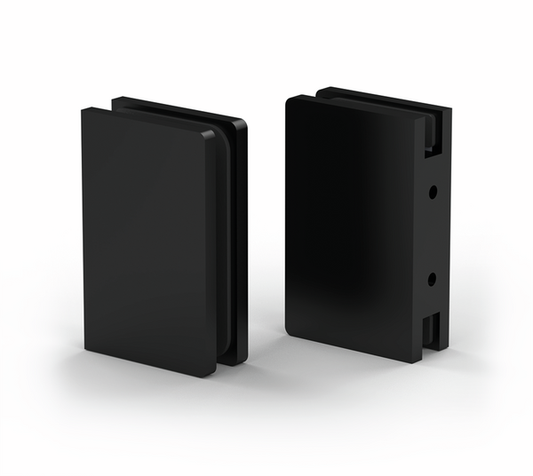 Santos connector, glass-wall 90°