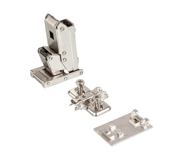 Cristallo, Glas-Holz, Komplettscharnier