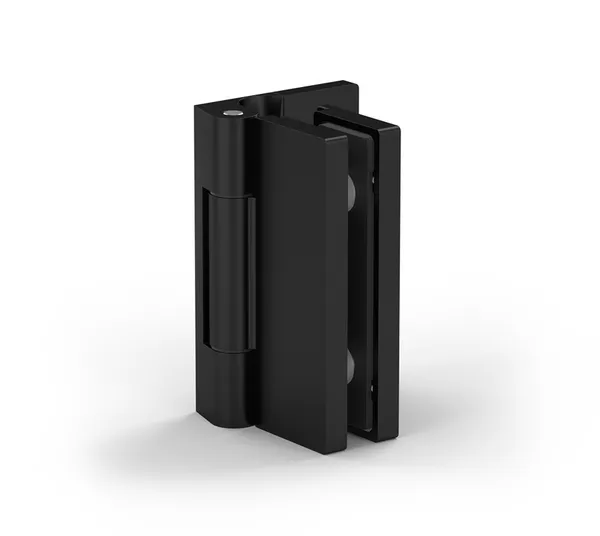 Shower door hinge Madrid, glass-wall 90°, opens outwards