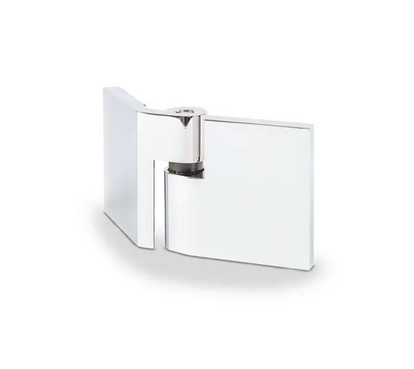Plan Artist FM shower door hinge, glass-glass 135°