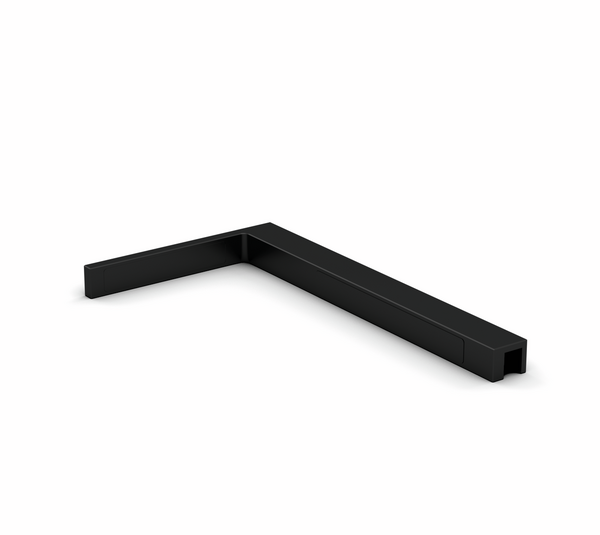Stabilising bracket, glass-wall 90°, DIN right