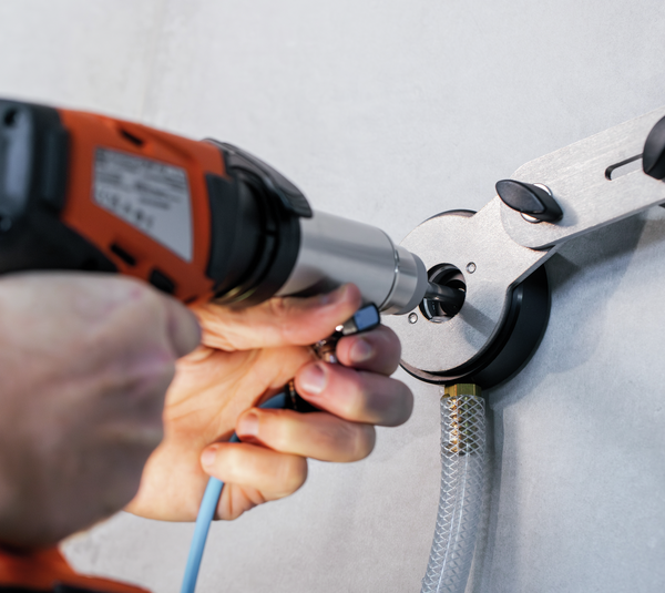 Aqua Drill Pro AS, trapano per la foratura del vetro a umido