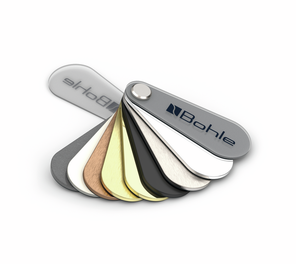 Colour sample fan Juna® finishes