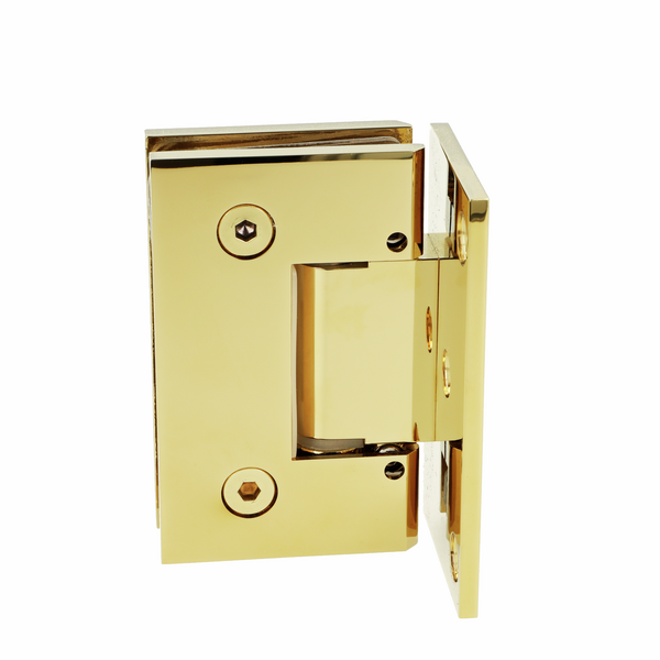 Bilbao brass shower door hinge