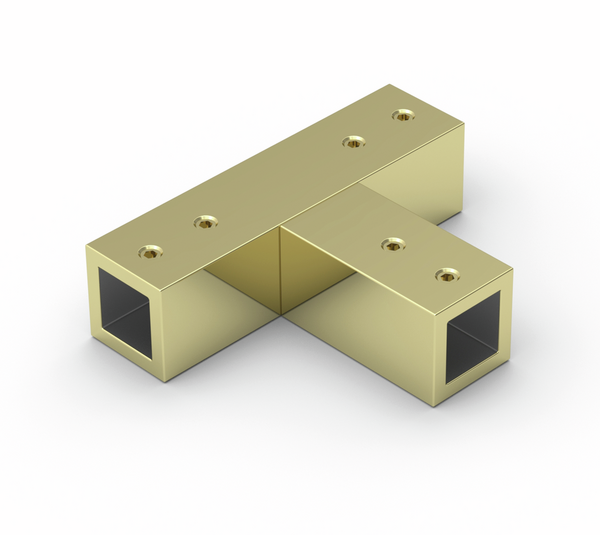 Three-point connector Square 12