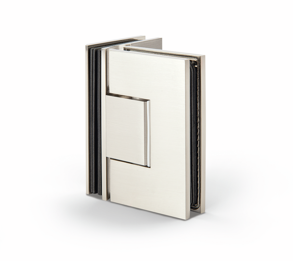 Bilbao Premium shower door hinge, glass-glass 90°