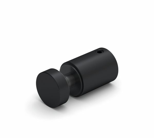 Glass connector Round 12, for drilled glass