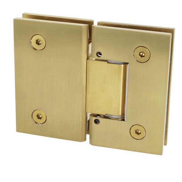 Bilbao brass shower door hinge