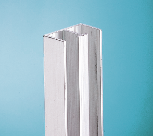 Double top/side track, Freeslide system, 6 mm