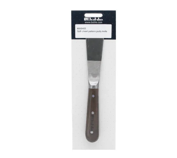 Putty knife, stiff chisel pattern