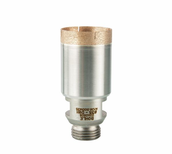 Industrial diamond hollow drill bits