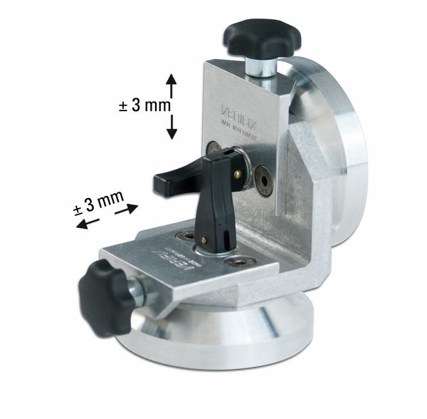Verifix® angle suction holder, aluminium