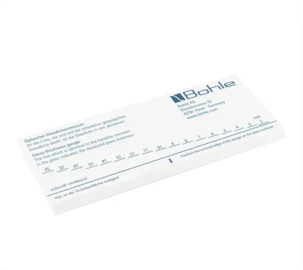 Optische glasdiktemeter