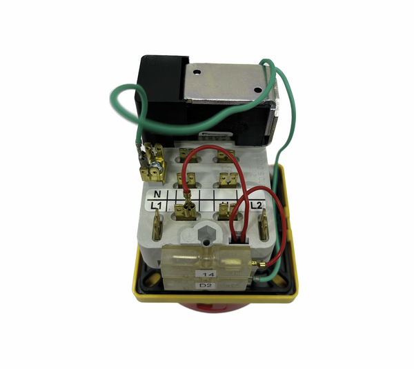 Main/Emergency Stop Switch 230 V 50 Hz