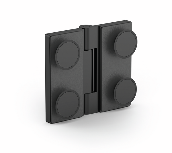 Shower door hinge Madrid FM, glass-glass 135-180°