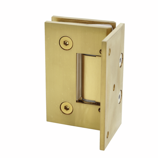 Bilbao brass shower door hinge