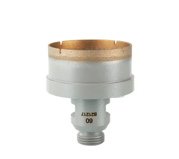 Broca hueca diamantada estándar