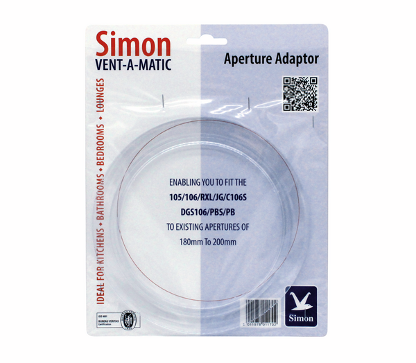 Aperture adaptor, Vent-a-matic