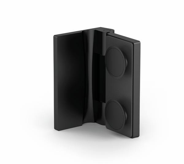 Paumelle de douche Madrid FM, verre-mur 90°