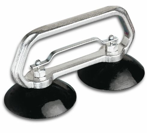Suction lifter with 2 suction pads