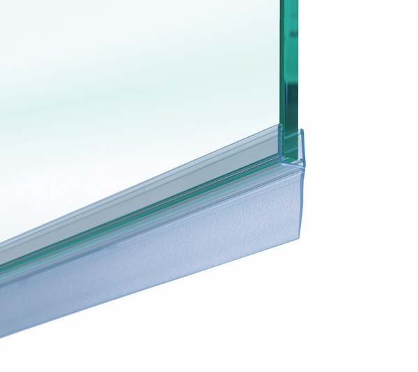 Junta para puerta de ducha con labio de estanqueidad largo