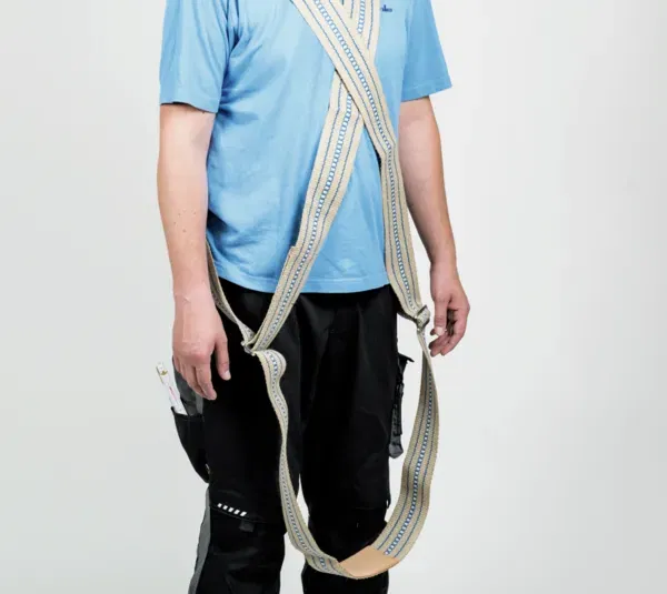 Cross carrying strap, Jute