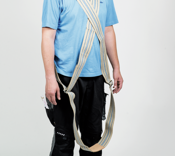 Cross carrying strap, Jute