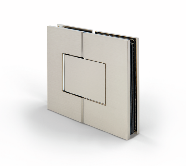 Bilbao Premium HD shower door hinge, glass-glass 180°