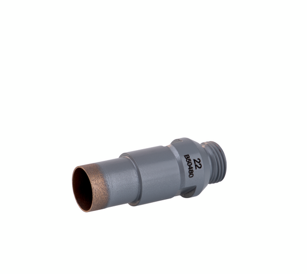 Broca hueca diamantada estándar