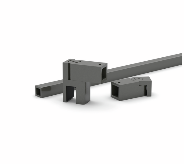 Reinforcement bar set Square 12, glass-wall