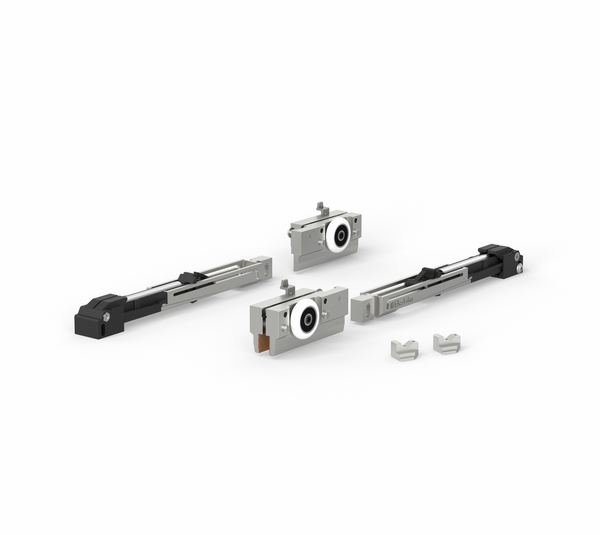 MasterTrack® FT, set carrelli con ammortizzatore di chiusura