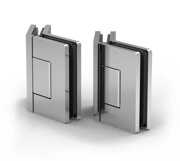 Shower door hinge Santos, glass-glass 135°