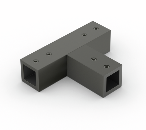 Three-point connector Square 12