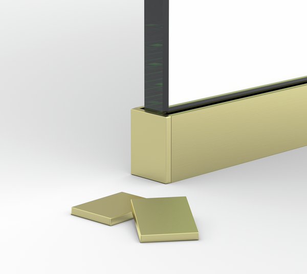 U-profiles end cap set