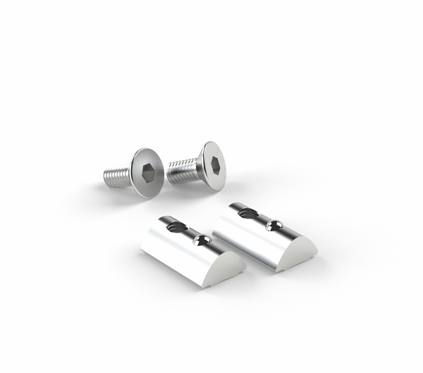 MasterTrack® FT accessory set wall spacer/glass mounting profile