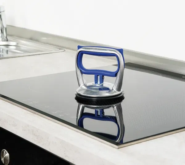 Ventosa Veribor® de aluminio de 1 cabezal