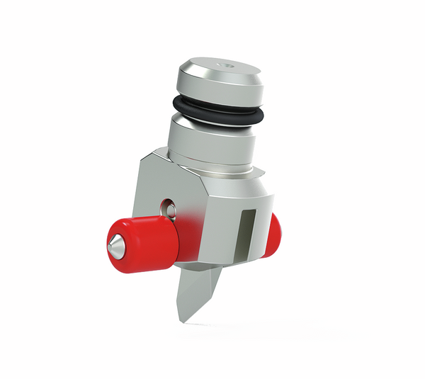 Silberschnitt® blade in metal holder 439.16