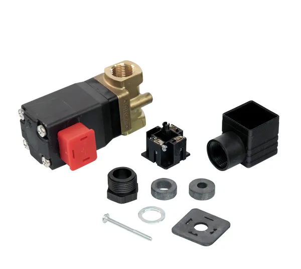 2/2 solenoid valve, internal thread 3/8", 24V DC