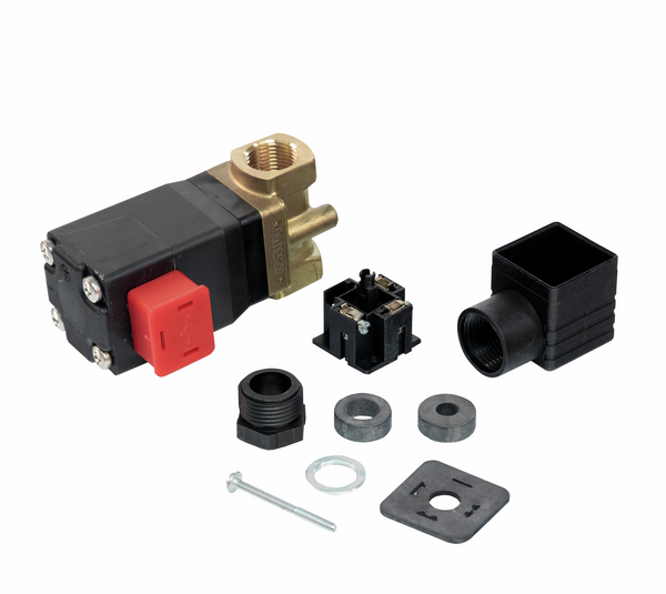 2/2 mágnesszelep, 3/8”-os belső menettel, 24V DC