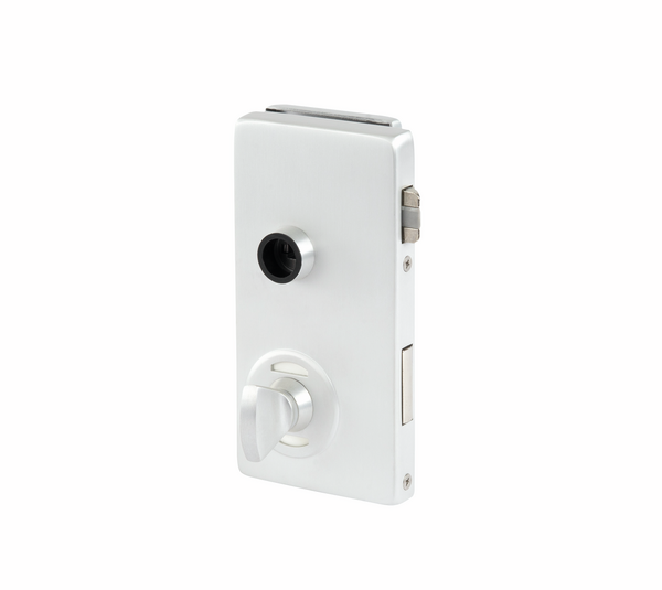 Alea glass door lock WC
