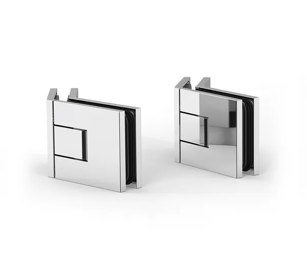 Shower door hinge Juna®, glass-glass 135°