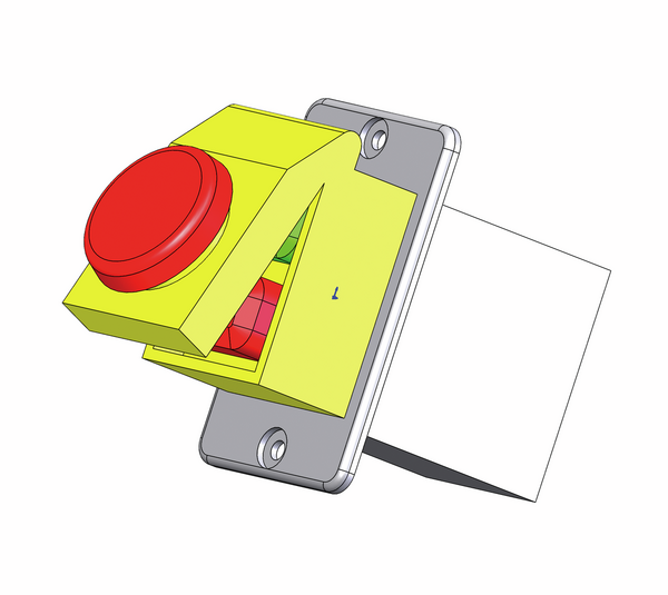 Insert switch K100 with under-voltage release
