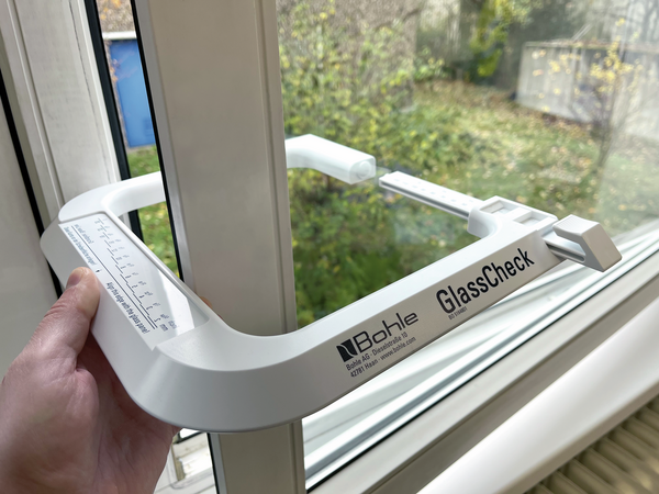 Glass thickness gauge GlassCheck