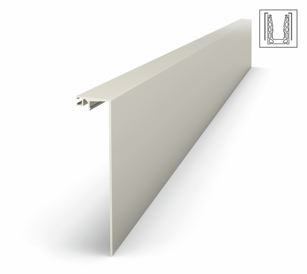 VetroMount® Heavy Duty Abdeckprofil seitlich