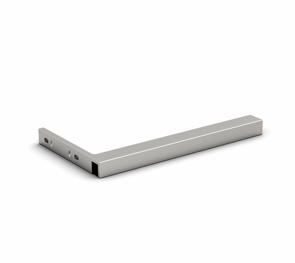 Stabilising bracket, glass-wall 90°, DIN left