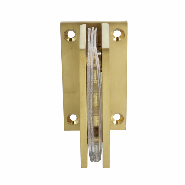 Bilbao brass shower door hinge