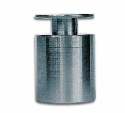 Punkt-Schilderhalter ø 18 x 20 mm, flacher Kopf