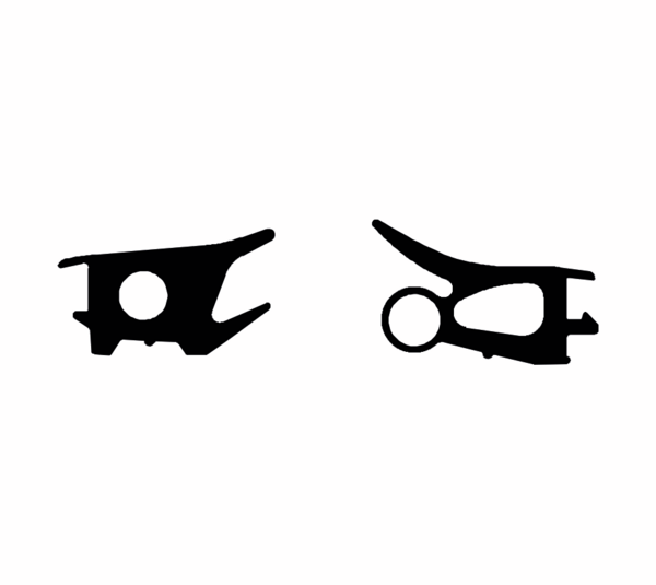 VetroMount® rubber seal without cover