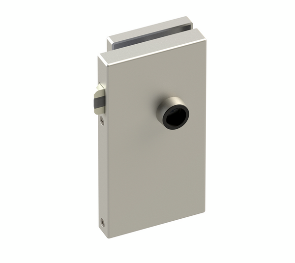 Alea glass door lock, non-locking