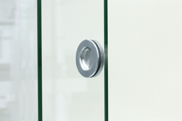 Round shell handle closed, self-adhesive